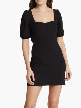 French Connection | Dresses | Birdie Linen Square Neck Mini Dress New |  Poshmark